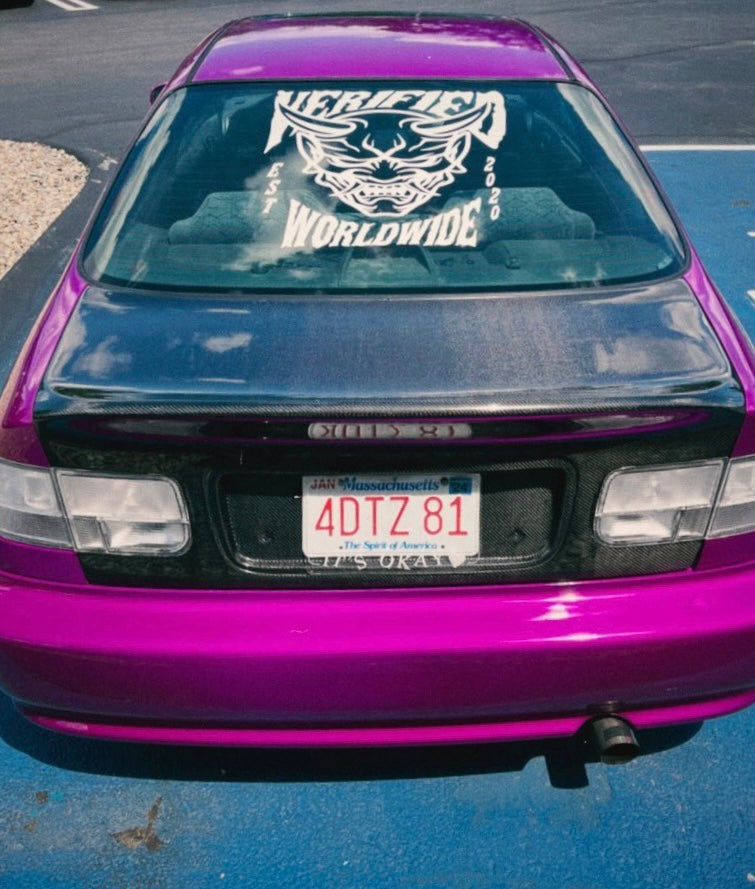 Worldwide Rear Banner