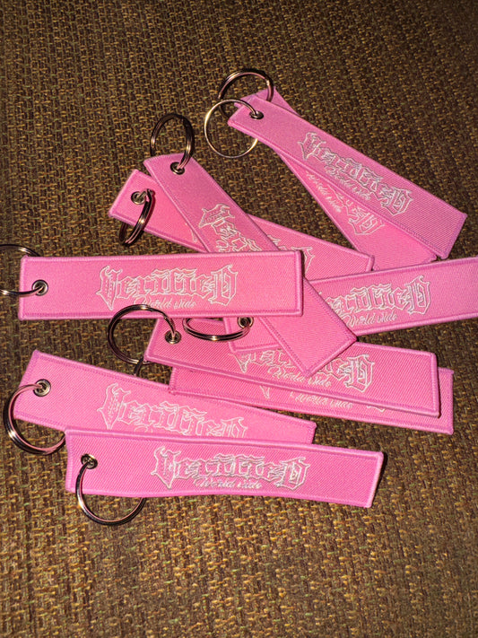 Pink jet tag